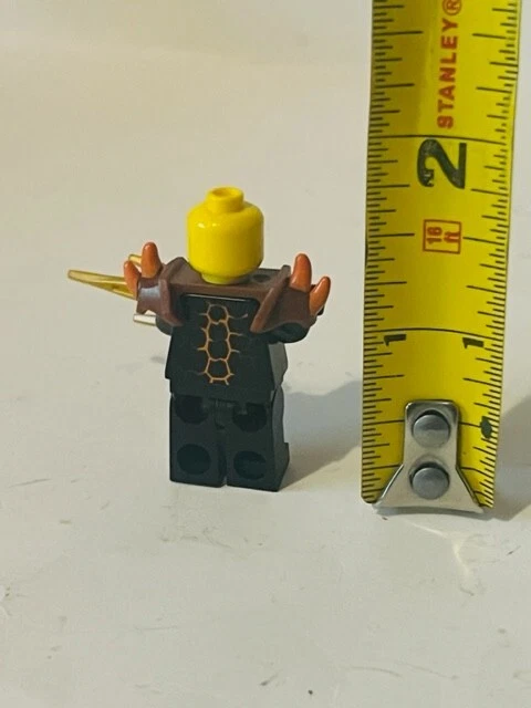 Lego Minifigure vtg mini figure building blocks Ninjago Ninja Spiked Shoulder - Image 3 of 3