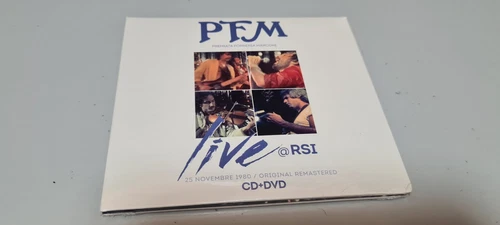 PREMIATA FORNERIA MARCONI - LIVE RSI (CD + DVD NUOVO E SIGILLATO DIGISLEEVE 2015