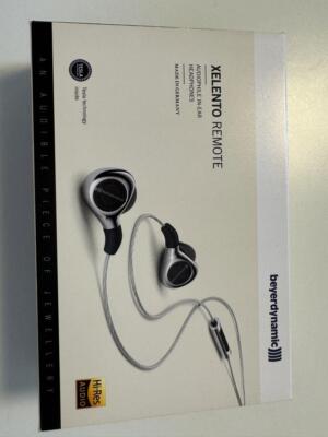 Beyerdynamic Xelento remote Silver With Box Tested Working Beyerdynamic Xelento remote Silver With Box Tested Working
