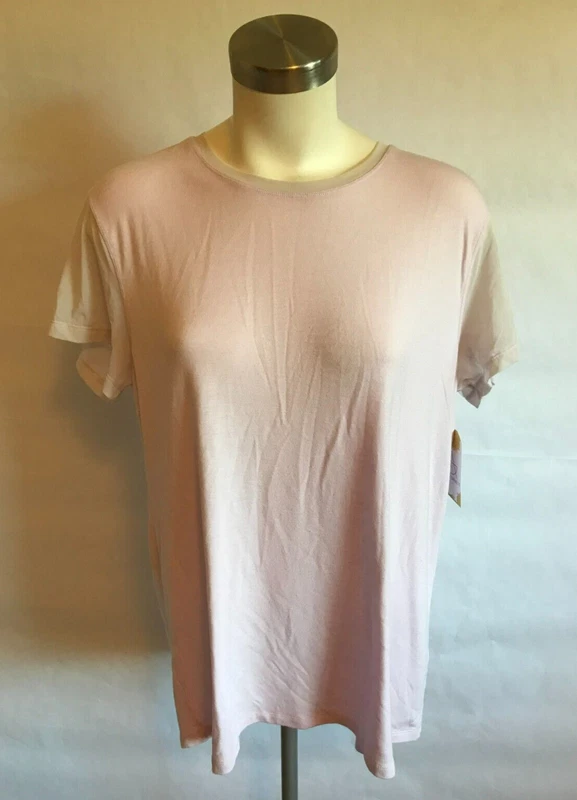 athleta light purple stretchy mesh short sleeves 