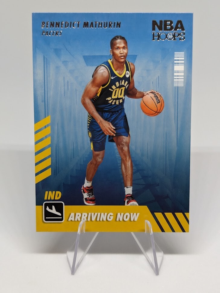 Bennedict Mathurin 2022-23 Panini Hoops Arriving Now RC #6 Pacers