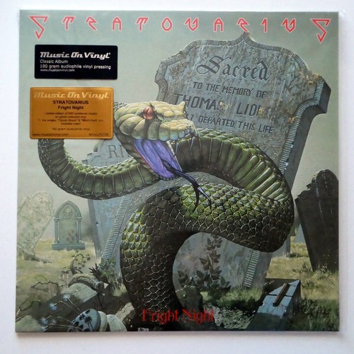 STRATOVARIUS Fright Night LP SEALED 180g Audiophile POWER Metal Helloween etc