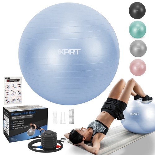 XPRT Fitness Gymnastikball Stabilität Yoga Ball Home Gym Bürostuhl Schnellpumpe - Bild 54 von 117