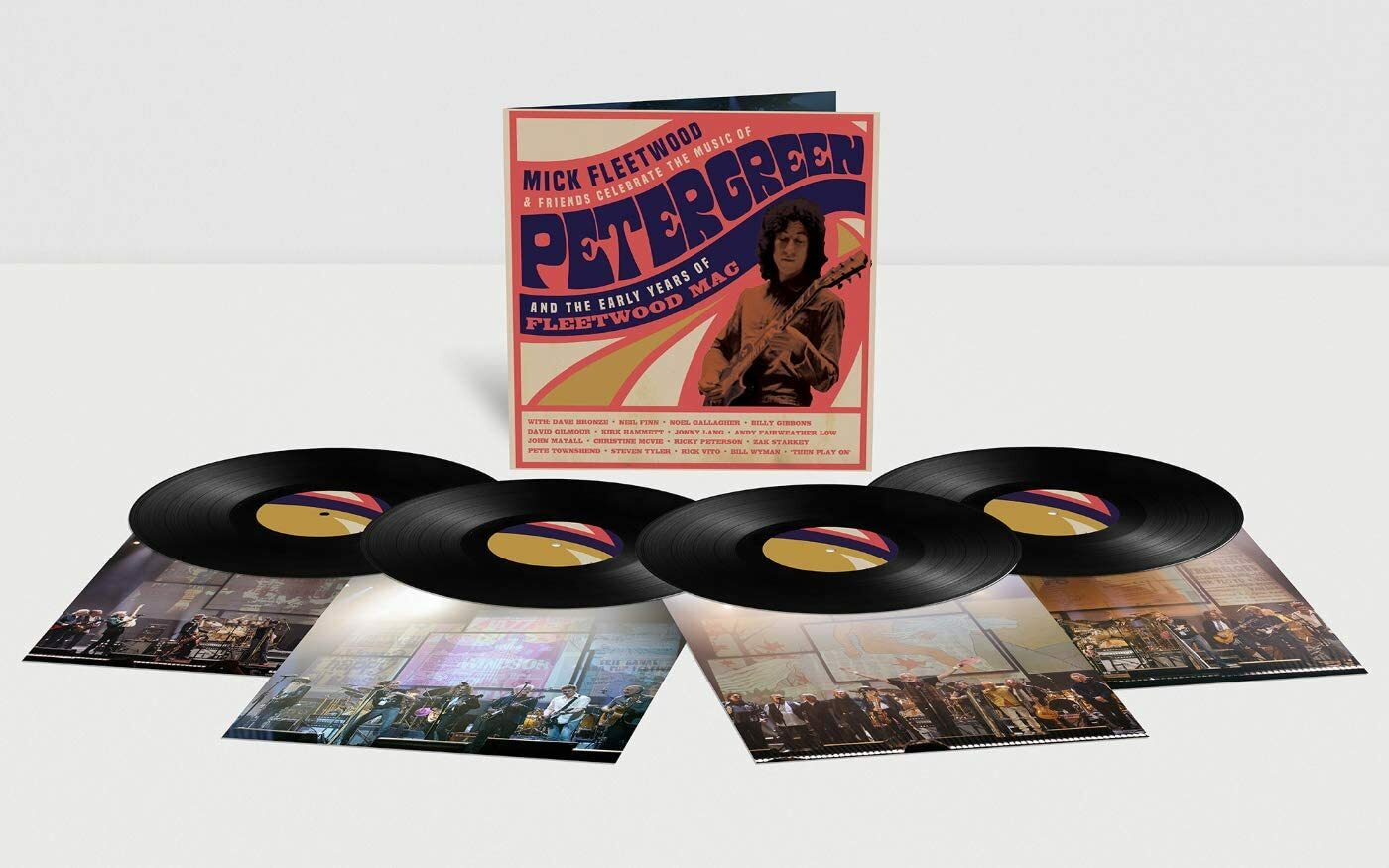 Fleetwood Mick and Friends Celebrate the Music of Peter Green 4 Vinyl LP New