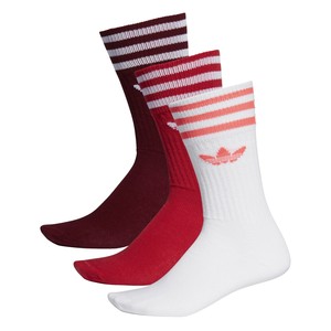 ADIDAS SOLID CREW SOCKS ED9360 3 paia calze spugna vintage skate unisex |  eBay