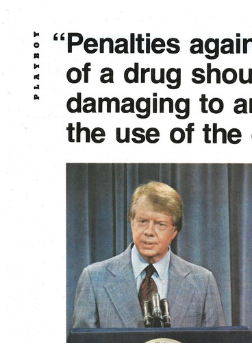 Anuncio impreso vintage NORML Jimmy Carter - Legalización de la marihuana - abril 1981 - Imagen 2 de 5