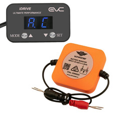 EVC iDrive Throttle Controller + battery monitor charcoal for Toyota Sequoia 201