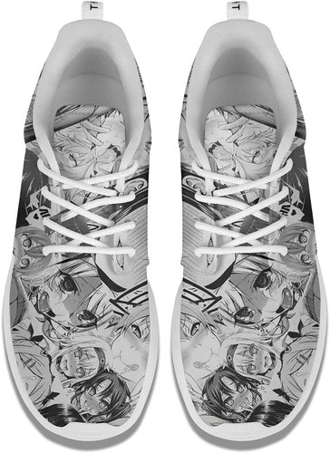 Three In Women's Cushioning Running Shoe Light Lace Up Casual Sneakers Size 8 - Picture 4 of 5