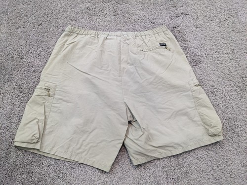 Pantalones Cortos Columbia Cargo Para Hombre Medianos Beige Bolsillos Entrepierna: 7" Cinturón - Imagen 9 de 12