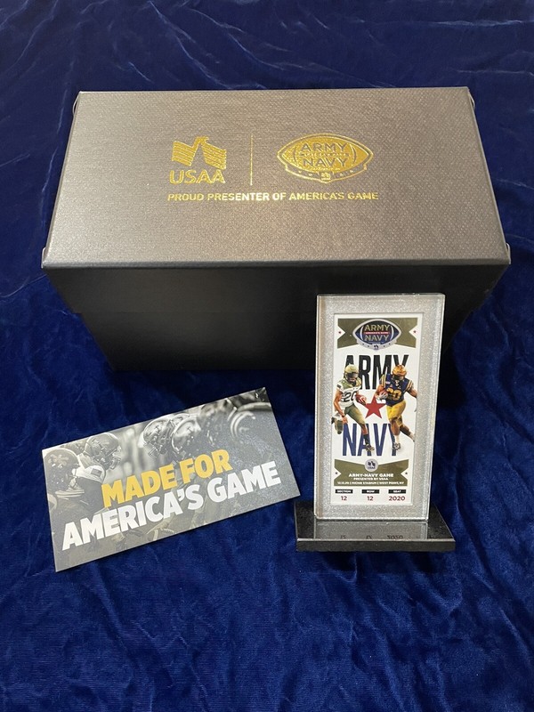 RARE limited edition ticket issued for the Army Navy Game in 2020 michie stadium