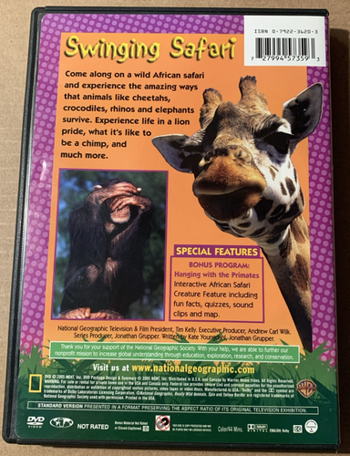 Really Wild Animals - Swinging Safari (DVD, 2005) - Picture 2 of 6