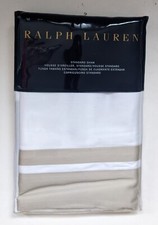 Ralph Lauren Standard Sham Bowery Vintage Silver 20 x 28