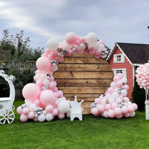 Round Alice in Wonderland Backdrop Baby Shower Birthday Party Photo Background - Picture 7 of 9
