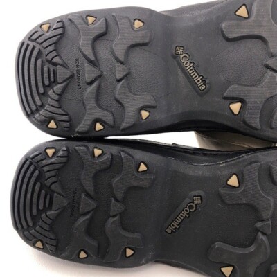Columbia Big Pines Black Leather Casual Slip on Loafers Mens  display picture 2