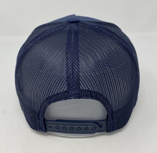 Big Sky (Montana) Winterfest Navy Blue Trucker Hat Adult SnapBack Mesh Cap *New - Picture 4 of 7
