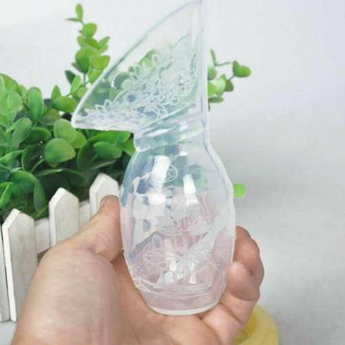 Manual Nursing Strong Silicone Breast Pump Milk Breast Collector MilkSaver D - Picture 14 of 14