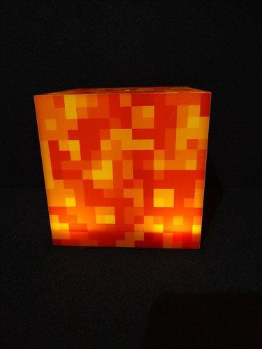 Minecraft Lava Block Mood Light 6x6x6 Inches Mojang Ukonic Works Usb Or Battery Ebay Minecraft Lava Block Mood Light 6x6x6 Inches Mojang Ukonic Works Usb Or Battery Ebay