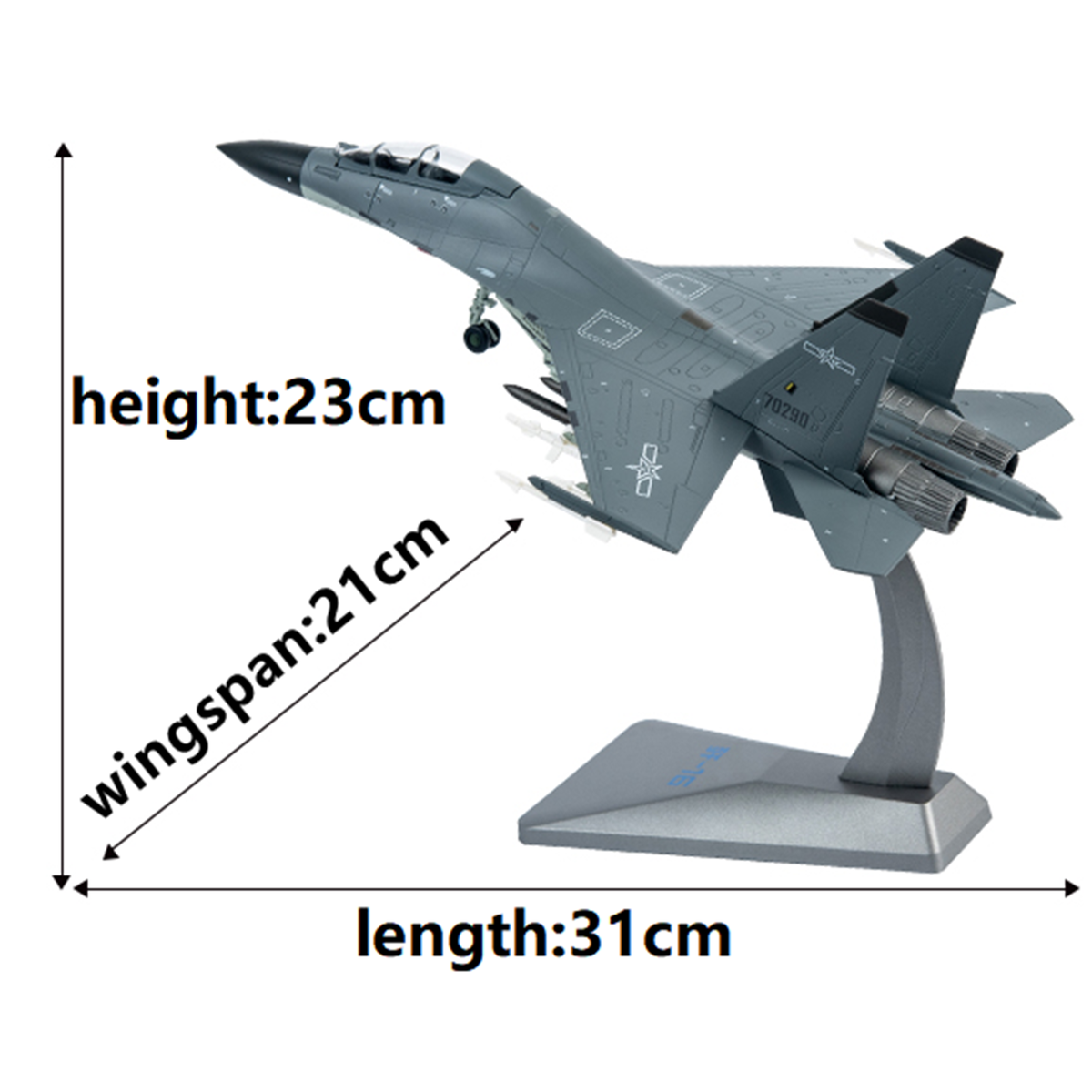 1:72 Chinese Air Force J-16 Fighter Aircraft Model Collection Gifts With Stand 1:72 Chinese Air Force J-16 Fighter Aircraft Model Collection Gifts With Stand