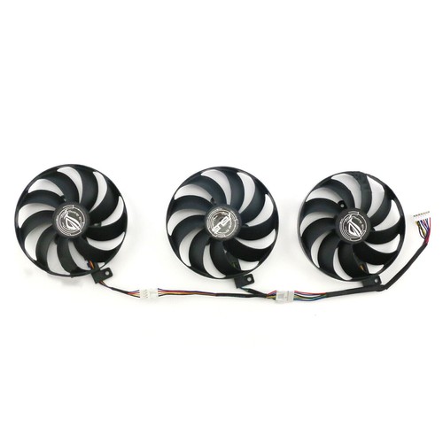 Für ASUS ROG RTX2060 2070S 2080ti RX5700XT Grafikkarte Kühllüfter Lüfter Teile - Afbeelding 2 van 13