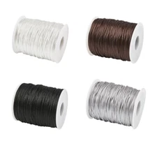 100m/roll Polyester Cord Jewelry Thread For Beading Craft Bracelet String 1.5mm