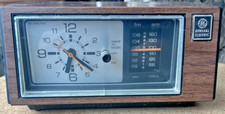 Vintage GE General Electric 7-4550B Alarm Clock Radio WORKS
