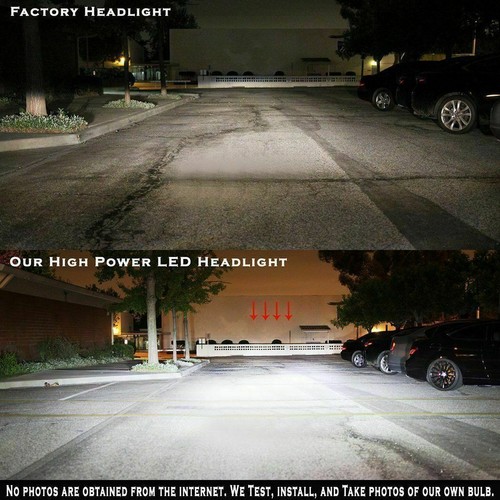 2x H8 H11 H16 6000K White 100W High Power LED Fog Light Bulbs - Picture 5 of 10