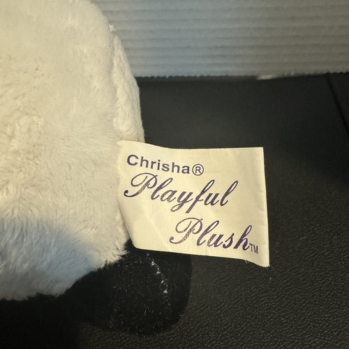Peluche pupazzo di neve Chrisha giocoso Babbo Natale cappello peluche con sacchetto regalo 6" imbottito - Foto 7 di 8