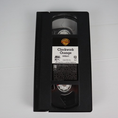 A Clockwork Orange NTSC VHS 1971 Stanley Kubrick Malcolm McDowell OZ Seller - Picture 6 of 7