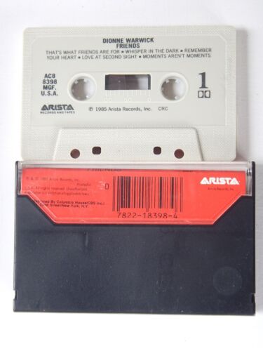 Dionne Warwick (Friends) Cassette (Soul)(1985) - Imagen 2 de 3