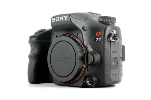 Sony Alpha A77 SLT-A77V 24,3-MP-Digital-Schiebekamera (Gehäuse) - Bild 1 von 5