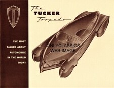1947 TUCKER 48 TORPEDO CAR PROMOTIONAL BROCHU...