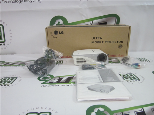 LG HS201 Mini DLP Projector - High Contrast, USB Input, Portable, HDMI, SVGA - 第 1/5 張圖片