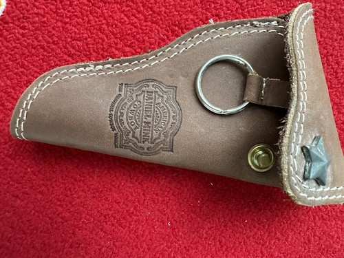 Daniel Mink Vintage Texas Ranger Cowboy Watch Leather Strap w/ Case, model 3010 - Picture 4 of 9