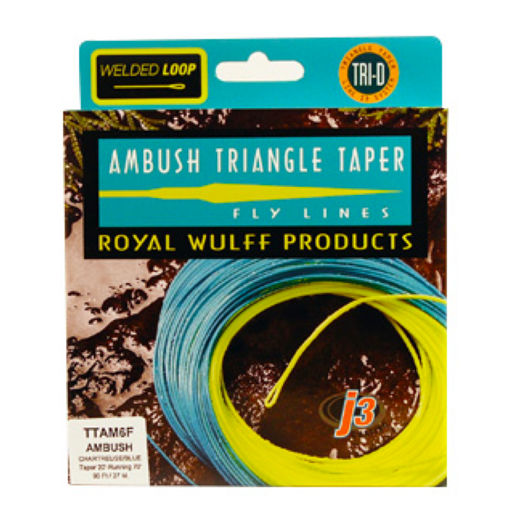 フライライン  Wulff Ambush Floating #4 Ambush Triangle Taper Floating - royal-wulff