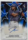 2025 Topps Series 1 - Baseball Stars Autographs James Wood #BSA-JWO (AU, RC)