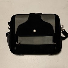 Pre-owed Computer Laptop Hard Case Bag Heavy Duty Black  Gray
