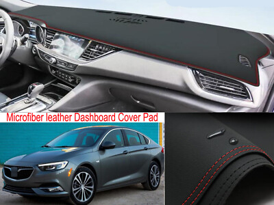 Leather Dash Mat Dashboard Cover Dashmat Interior Pad For Buick Regal 2018-2020
