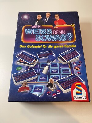 2553 Schmidt Spiele,  Wer weiss denn sowas? Das Quizspiel, top Zustand