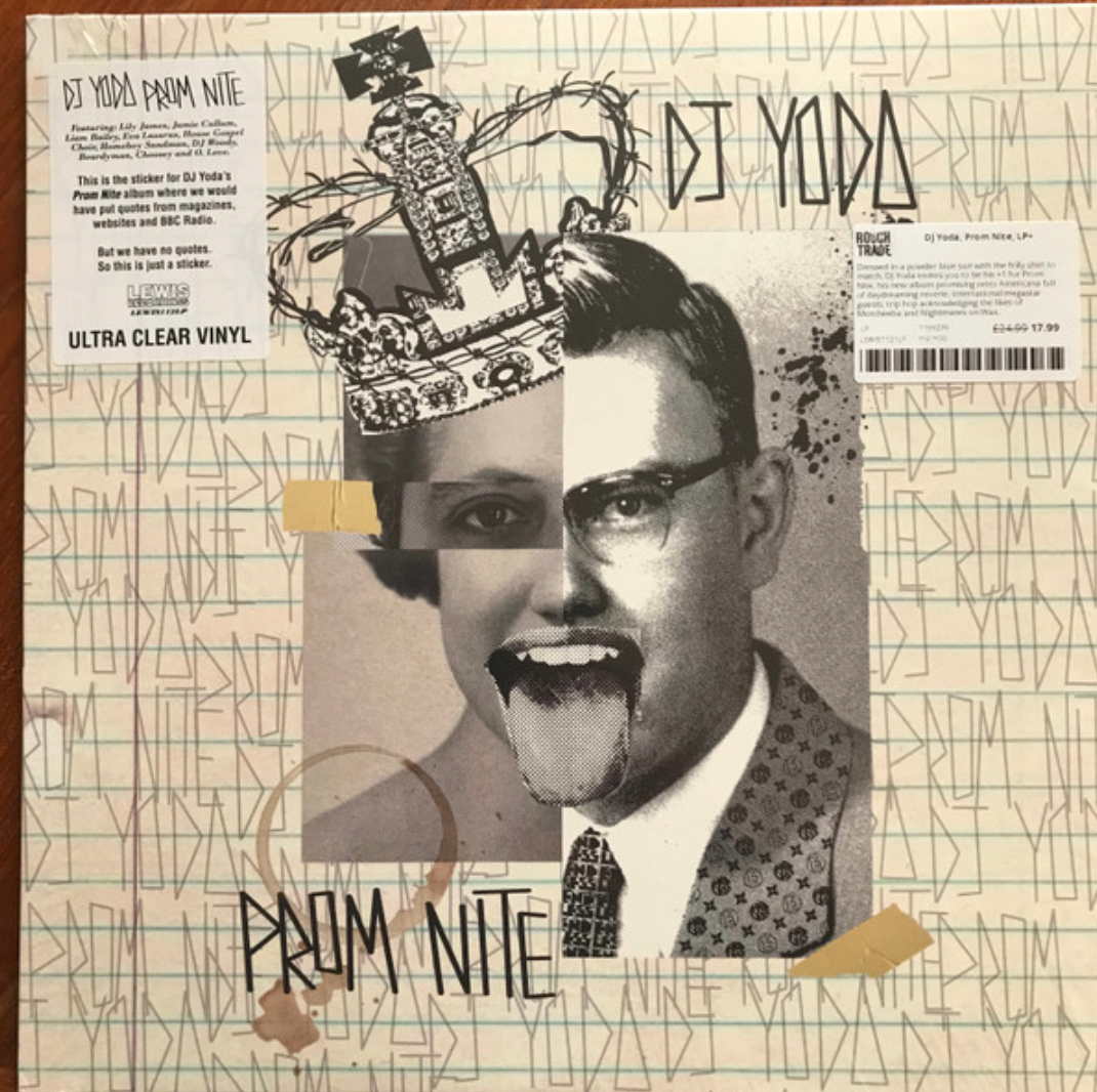DJ Yoda - Prom Nite ULTRA CLEAR Vinyl LP New and Sealed (Lewis Recordings)