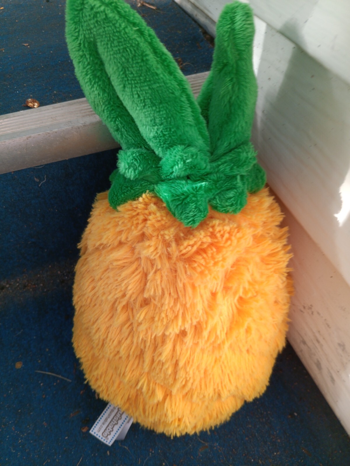 SquishablesYellow Smiley face Plush Pineapple super soft stuffed animal