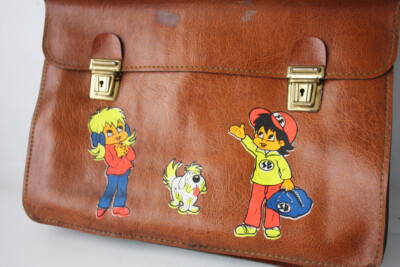 RARE VINTAGE 80'S SPORT BILLY TV SHOW SCHOOL BAG MADE IN GREECE