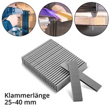 Heftklammern Typ 90 (1,25x1,0 mm) mit 25 mm b...