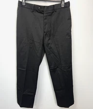 Perry Ellis Portfolio Essentials Black Dress Pants Men's 34 x 30