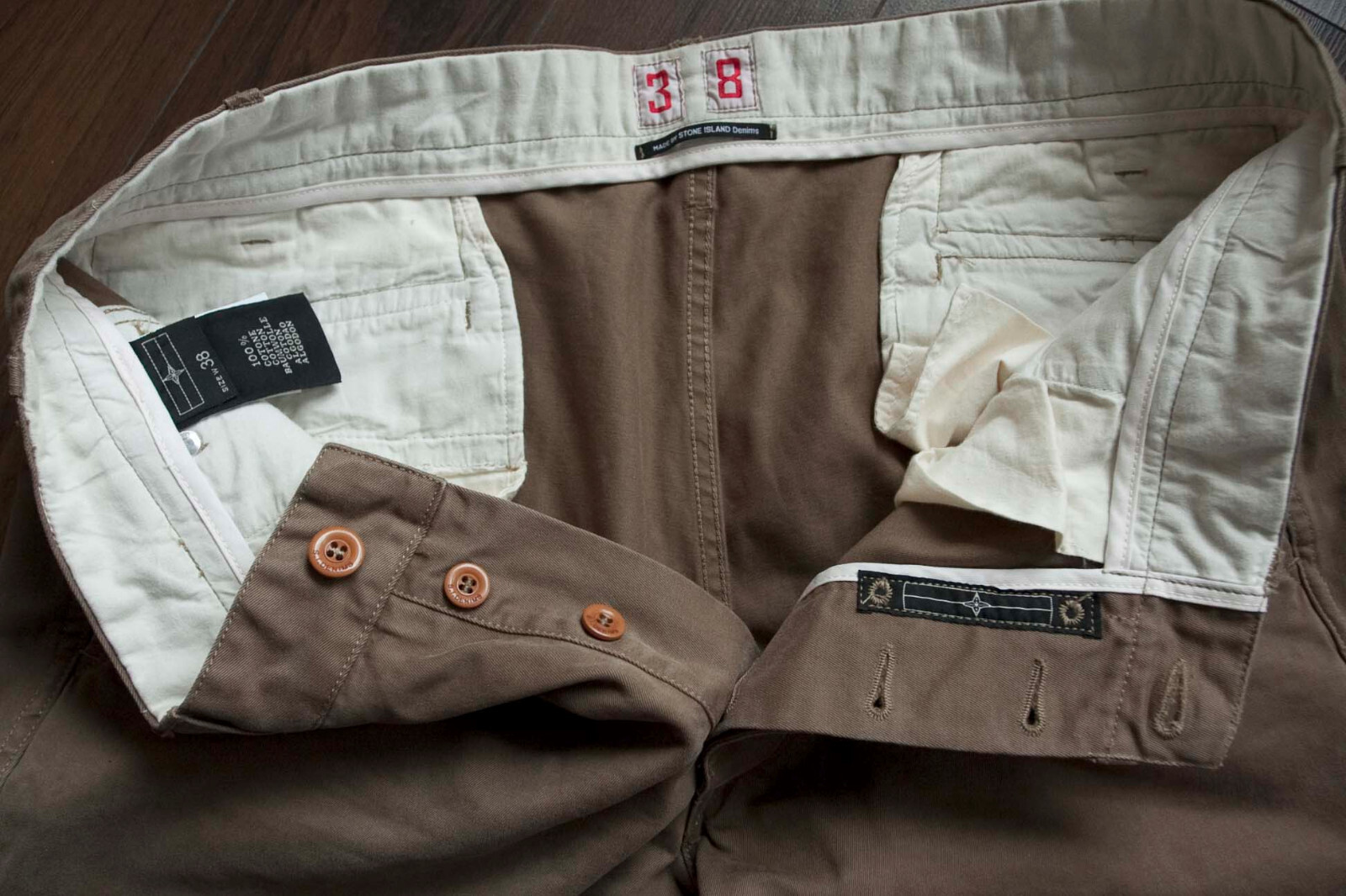 Stone Island Denims Chino Pants 38x35 Brown  *45d1217p thumbnail 7