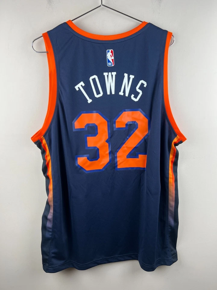 Nueva sin etiquetas Camiseta Fanatics Karl Anthony Towns Hombre Grande City New York Knicks #32 Foto 3 de 4