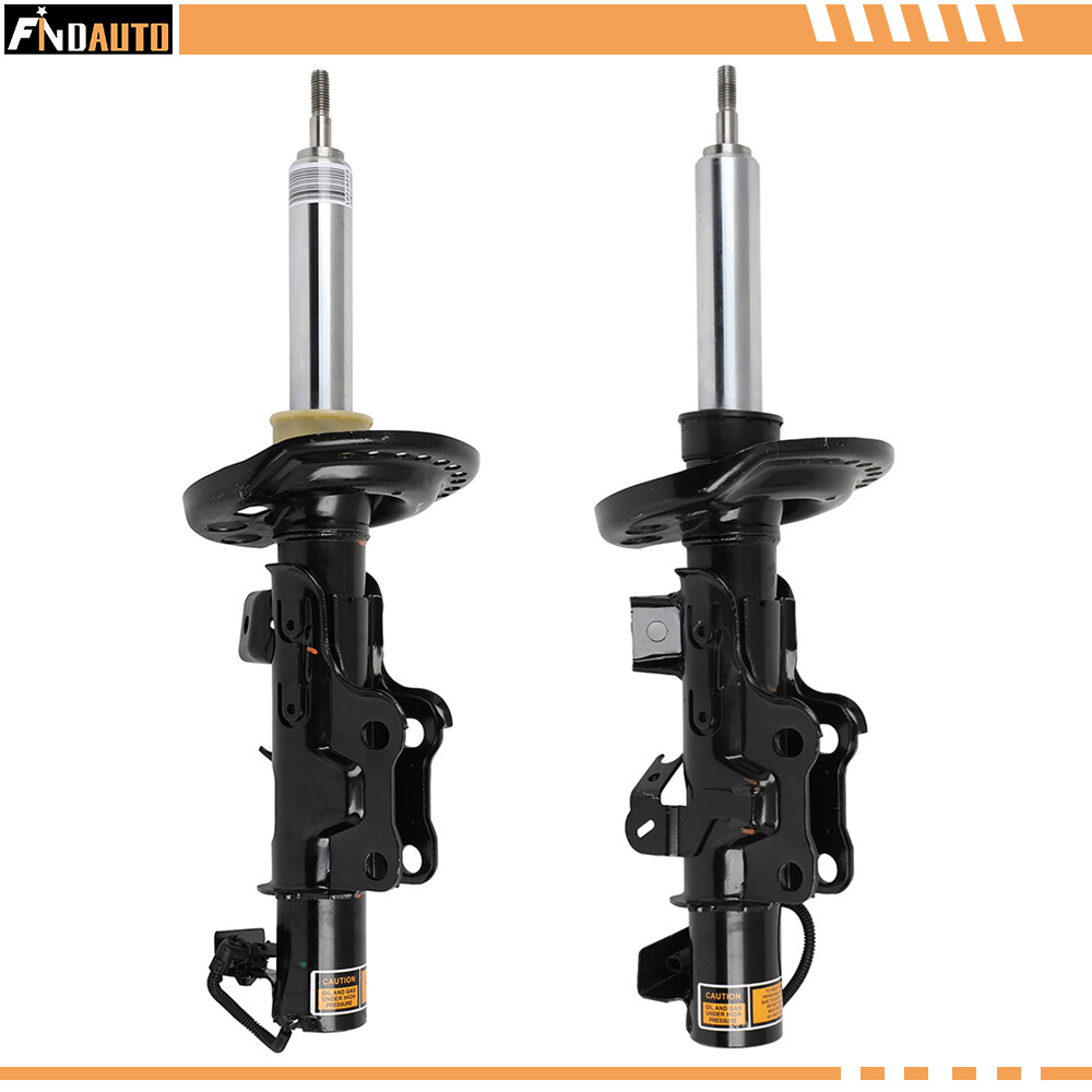Pair Front Shock Absorbers Strut For 2013-2019 Cadillac ATS w/ Electric 23142946