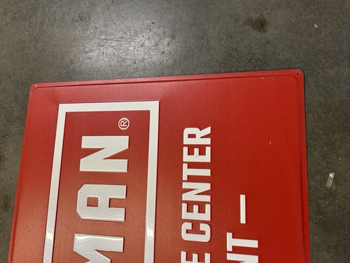 Craftsman Authorized Service Center Gas Equipment Metal Sign 36" X 20" #2 BR1 - Picture 7 of 7