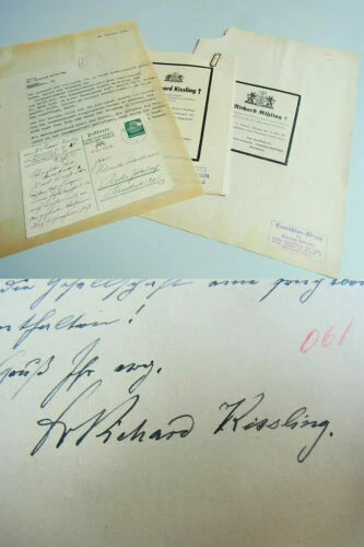 Antiquarische handgeschriebene Manuskripte aus Europa-Originale