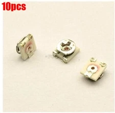 10X Potentiometer Trimmer Resistor Smd/Smt Pot 3X3 20% 100 Ohm 100Ohm 100R nr