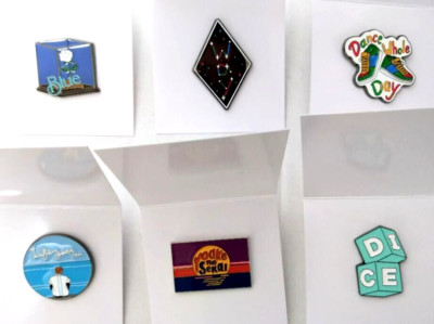 SHINee オニュ ピン バッチ onewnote voice DICE SHINee ONEW CONCERT O-NEW-NOTE in JAPAN Random Pin badge Pins
